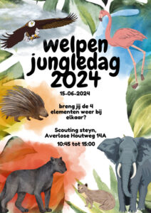 Regiodag: Welpen Jungledag 2024 in Diepenveen